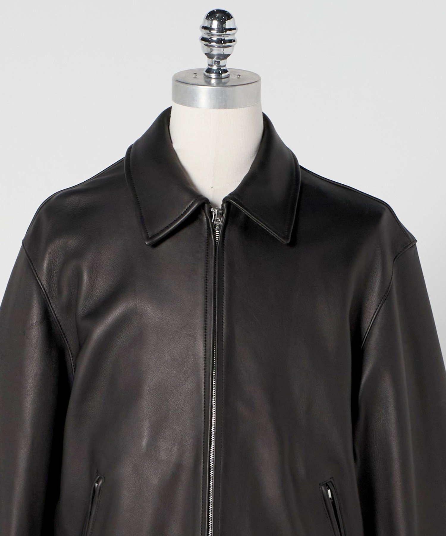 ユークス●未使用級/希少カラー●高級イタリア製ラムレザー バイカージャケット L ユークス○未使用級/希少カラー○高級イタリア製ラムレザー バイカー