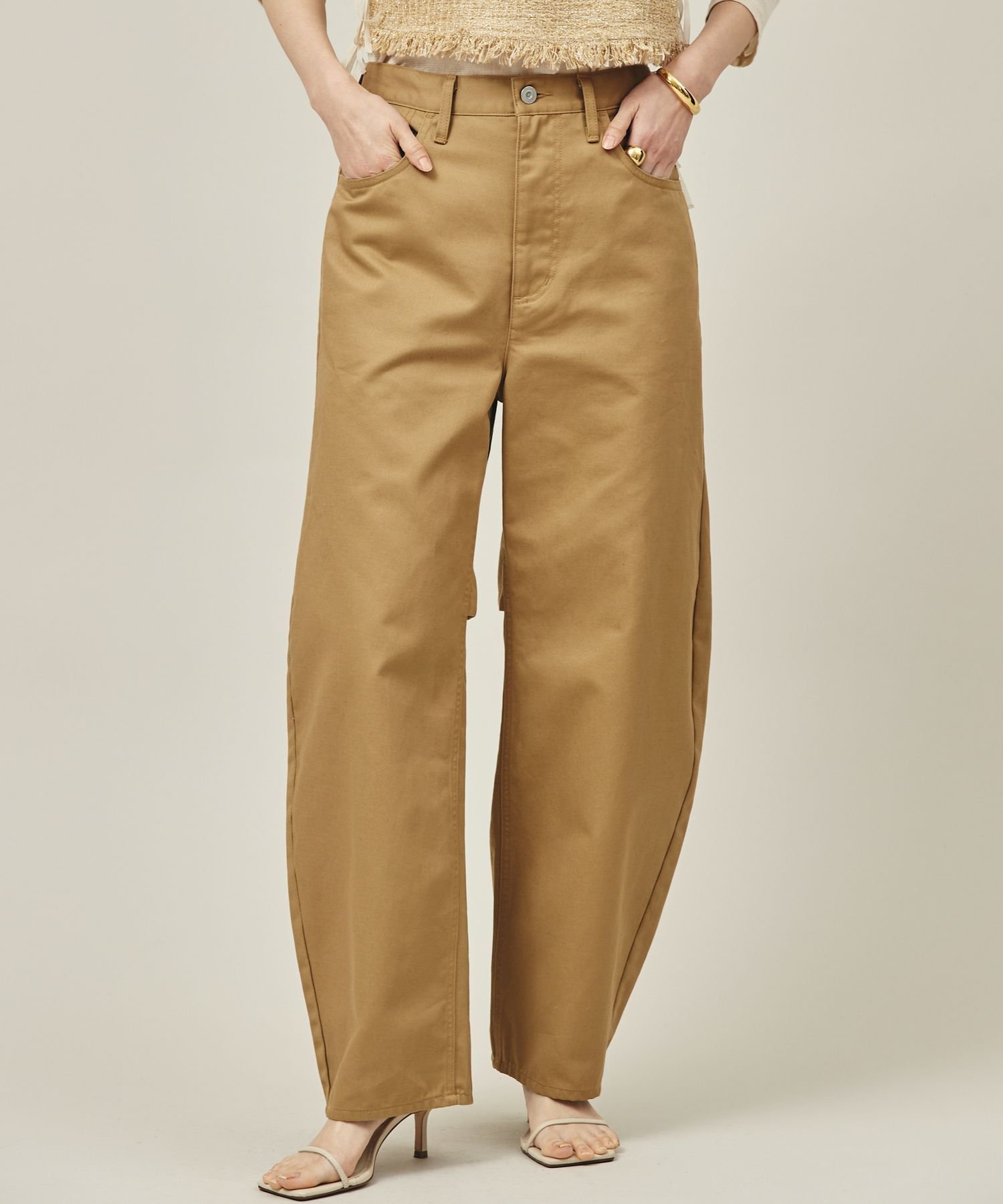 40サイズ★完売品★カレンソロジー　カーヴィーチノ　パンツ　カービー　チノパン Curensology（カレンソロジー） チノパン /「＆RC」チノカーヴィー