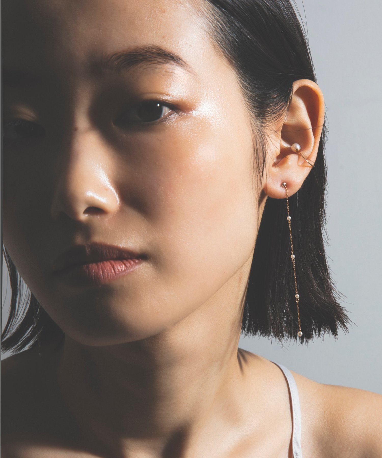 SETUP7｜les bon bon/2way diamond pierce 2wayダイアモンドピアス K10