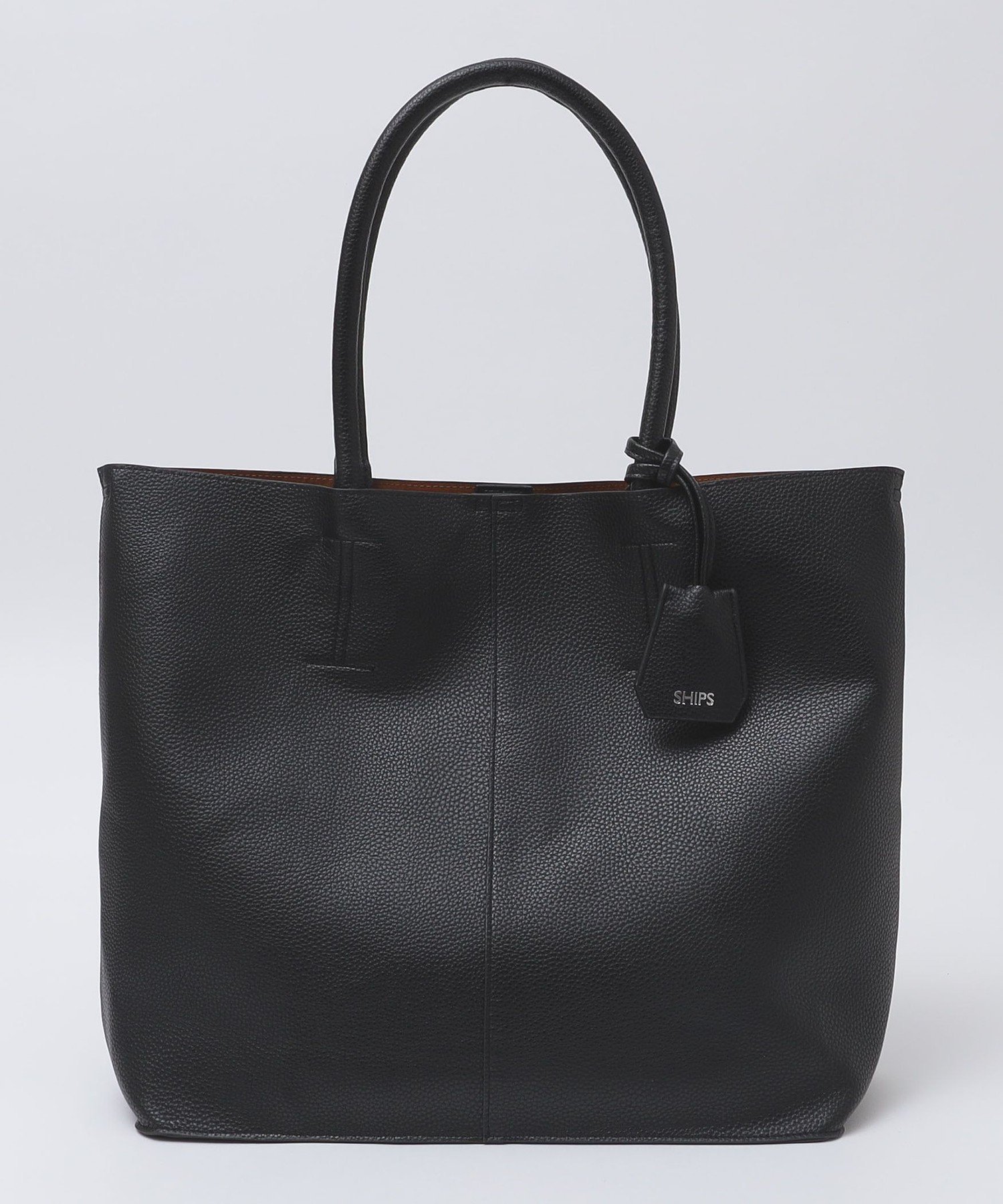 SHIPS｜【WEB限定】SHIPS: 合成皮革 ビズ トート バッグ (クラッチ