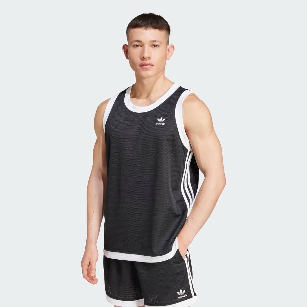 極美品adidas アディダス タンクトップ ノースリーブ メッシュ 2XL