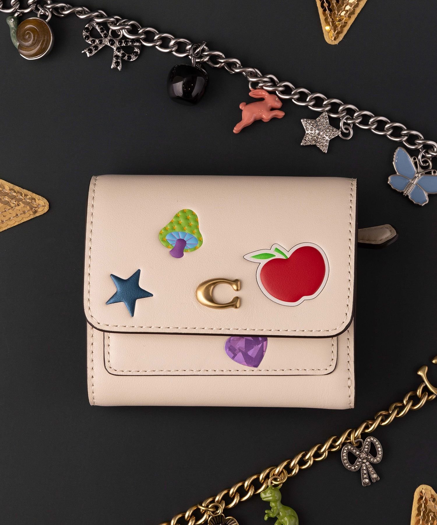 COACH｜【公式】ミラ スモール フラップ ウォレット・カラーブロック