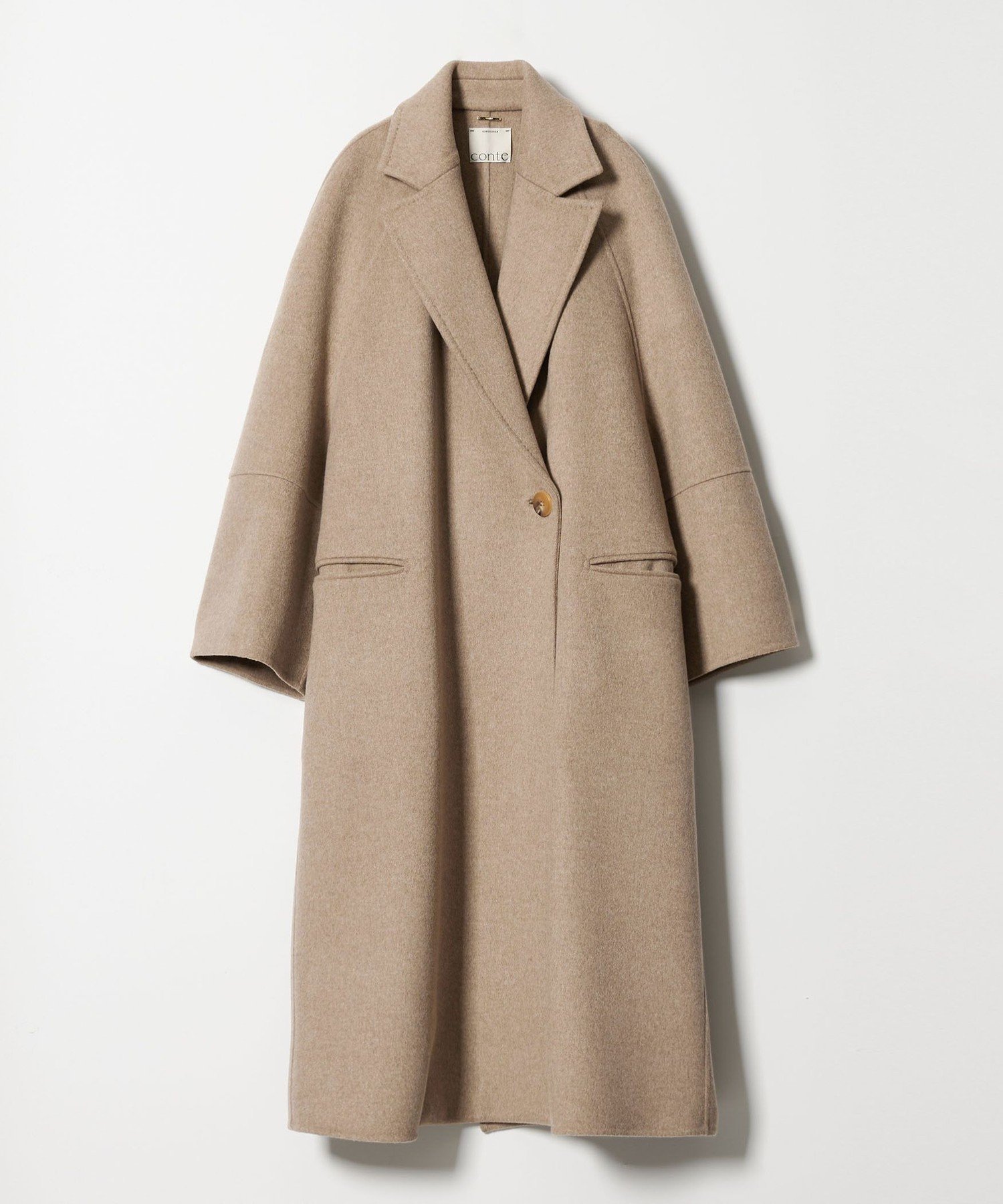 【タグ付き新品】 conte コンテ ダブルラペル リバーコート UNITED ARROWS｜<conte>ダブルブレスト リバーコート | Rakuten