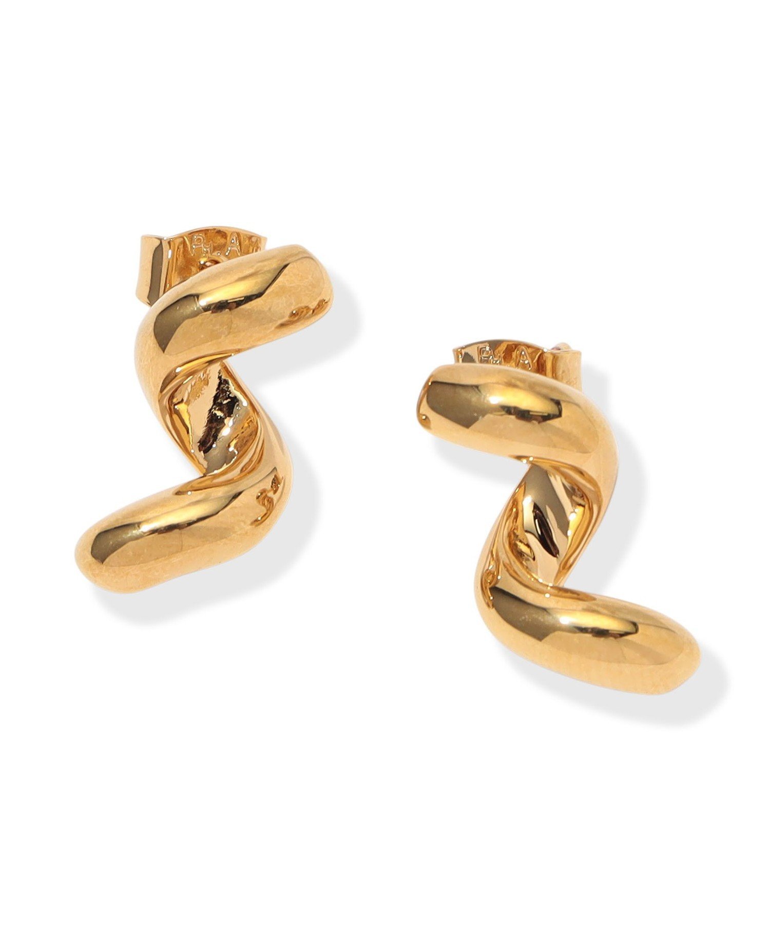 ＜PHILIPPE AUDIBERT＞OVAL コンビカラー ピアス PHILIPPE AUDIBERT＞OVAL コンビカラー ピアス（ピアス（両耳用