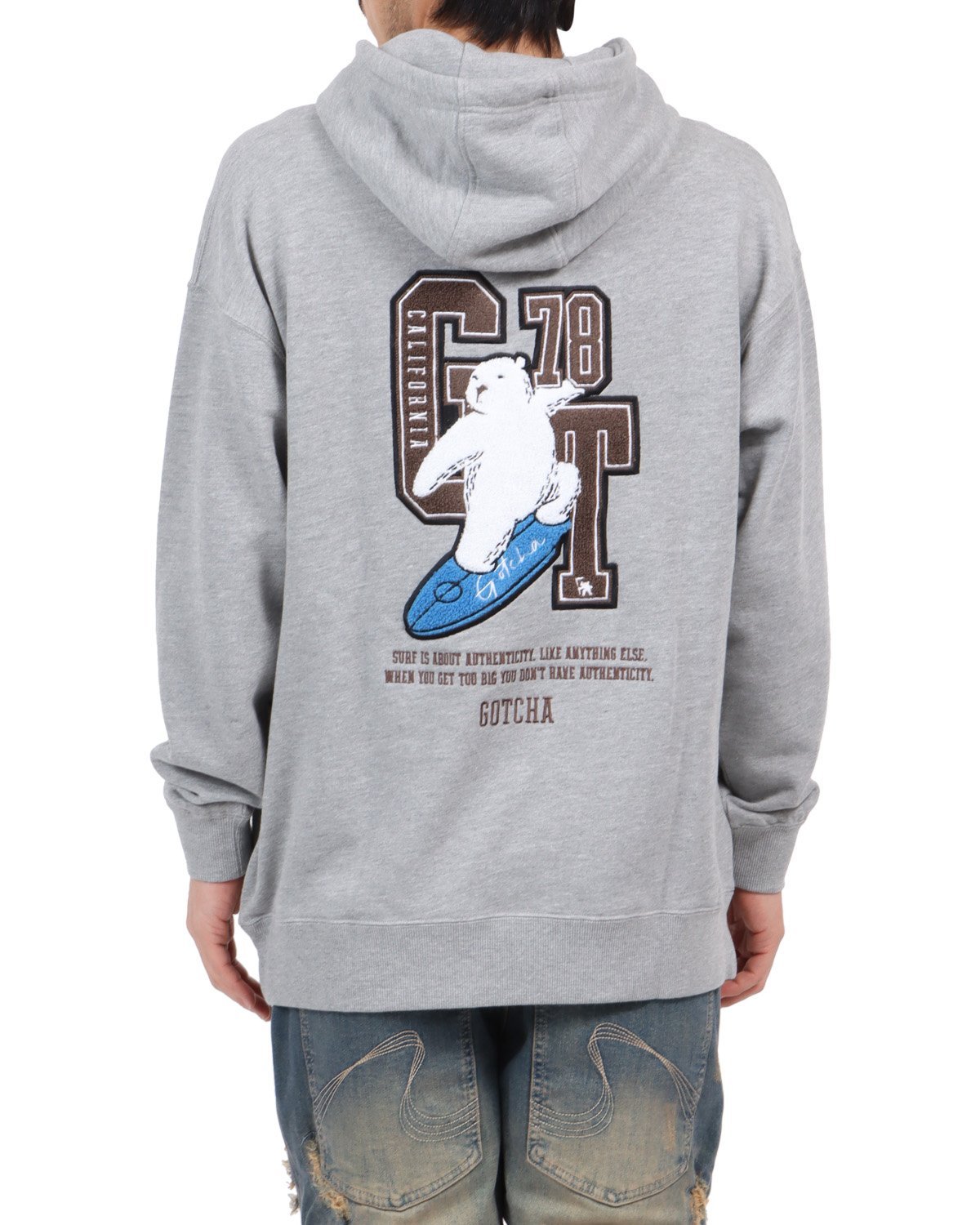 GOTCHA｜GOTCHA (ガッチャ) 波乗り ベア さがら ワッペン パーカー
