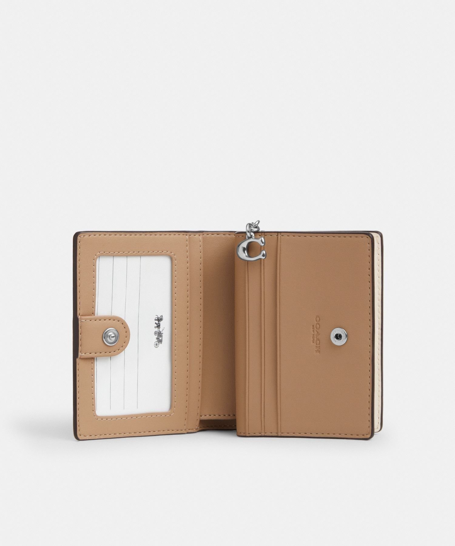 COACH OUTLET｜【公式】スナップ ウォレット・シグネチャー キャンバス