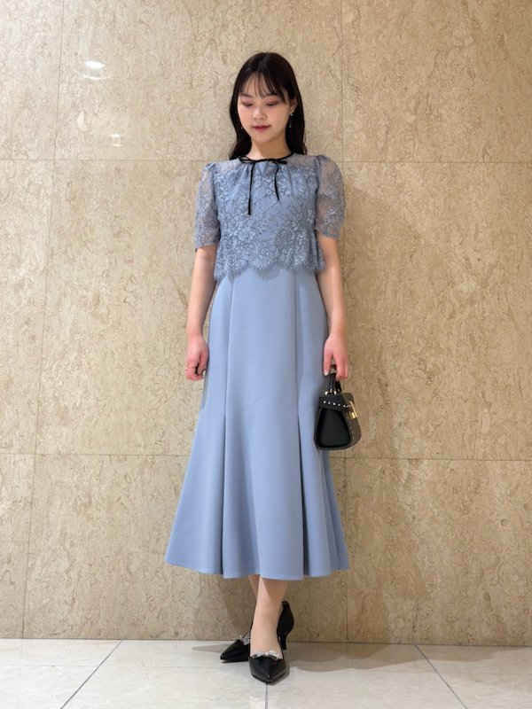 セルフォード】レースブラウスセットマーメイドドレス(サイズ36