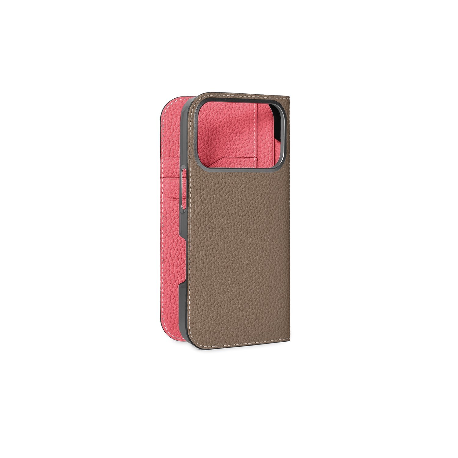 BONAVENTURA｜(iPhone 17 Pro) ダイアリーケース シュリンクレザー