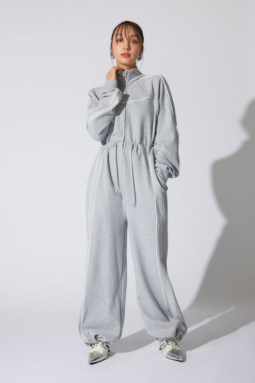 bondir サイトハウンド フーディワンサイズ ロンパース S2 グレー