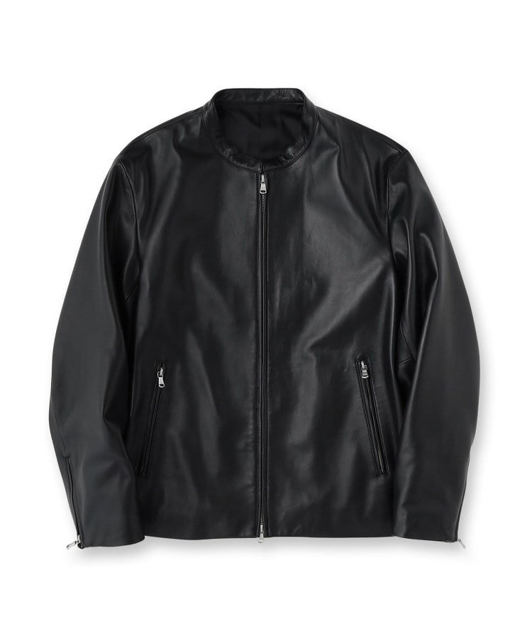 tk.TAKEO KIKUCHI｜【本革】ラムレザーシングルライダース | Rakuten