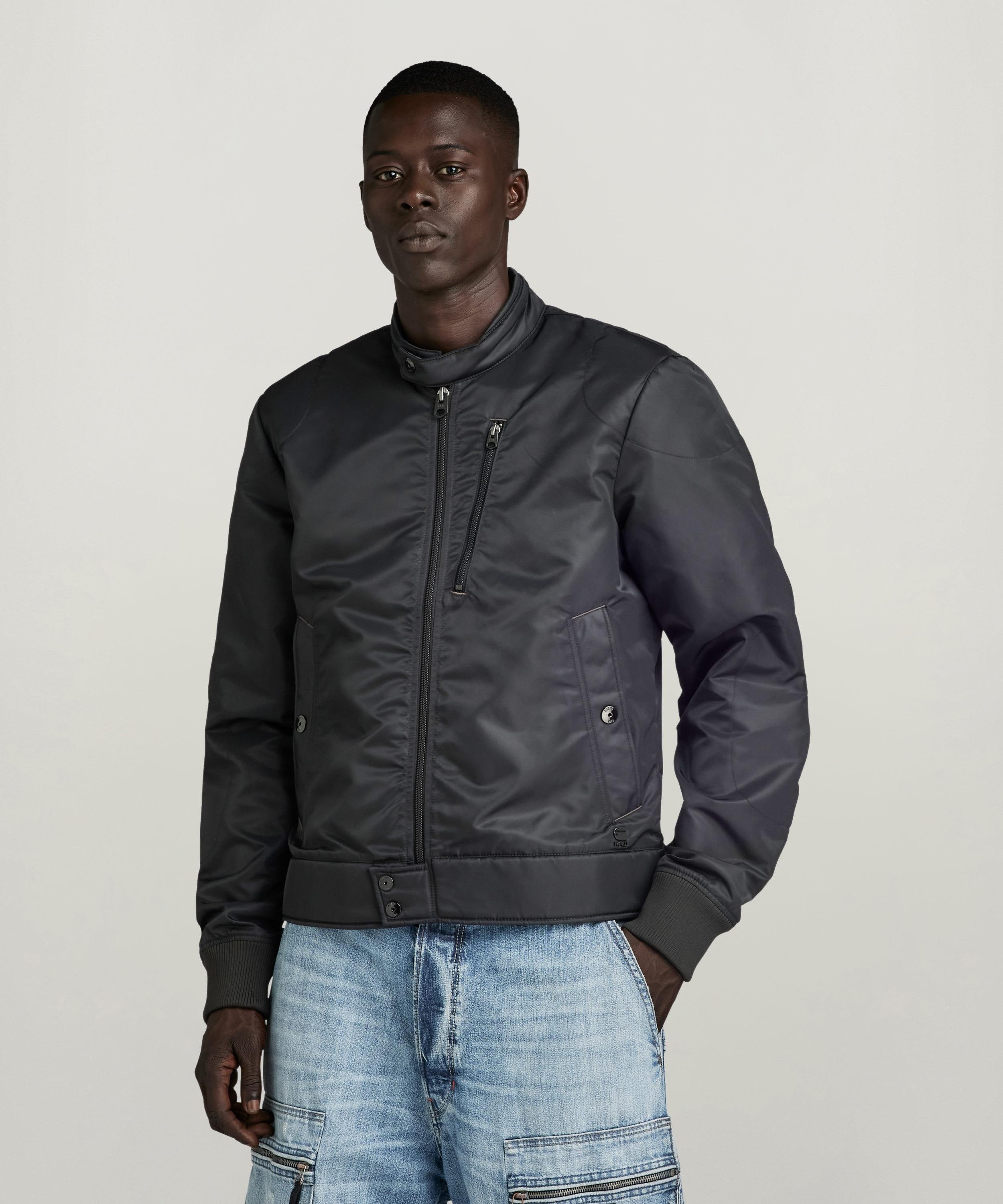 G-Star RAW｜【公式ショップ】BIKER JACKET/ナイロンシングル