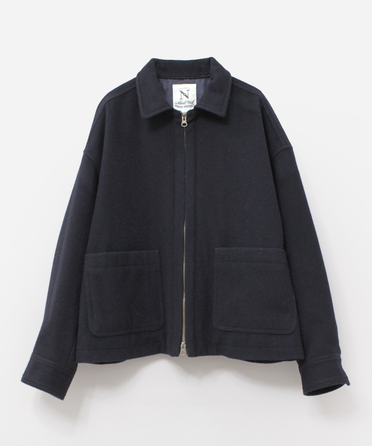 RNA-N｜J2118 ウールジップアップブルゾン | Rakuten Fashion(楽天