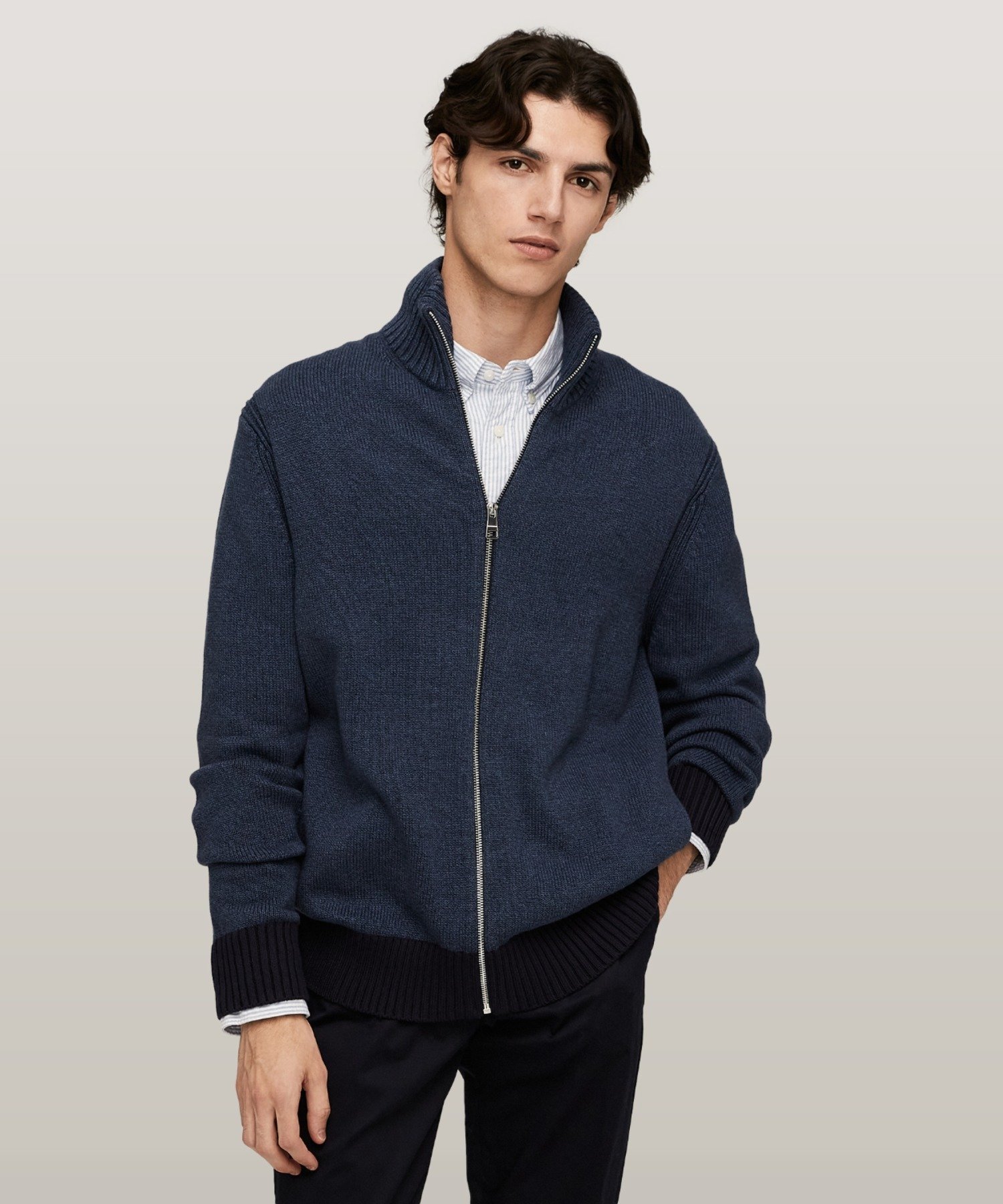 TOMMY HILFIGER｜ジップアップニットジャケット | Rakuten Fashion