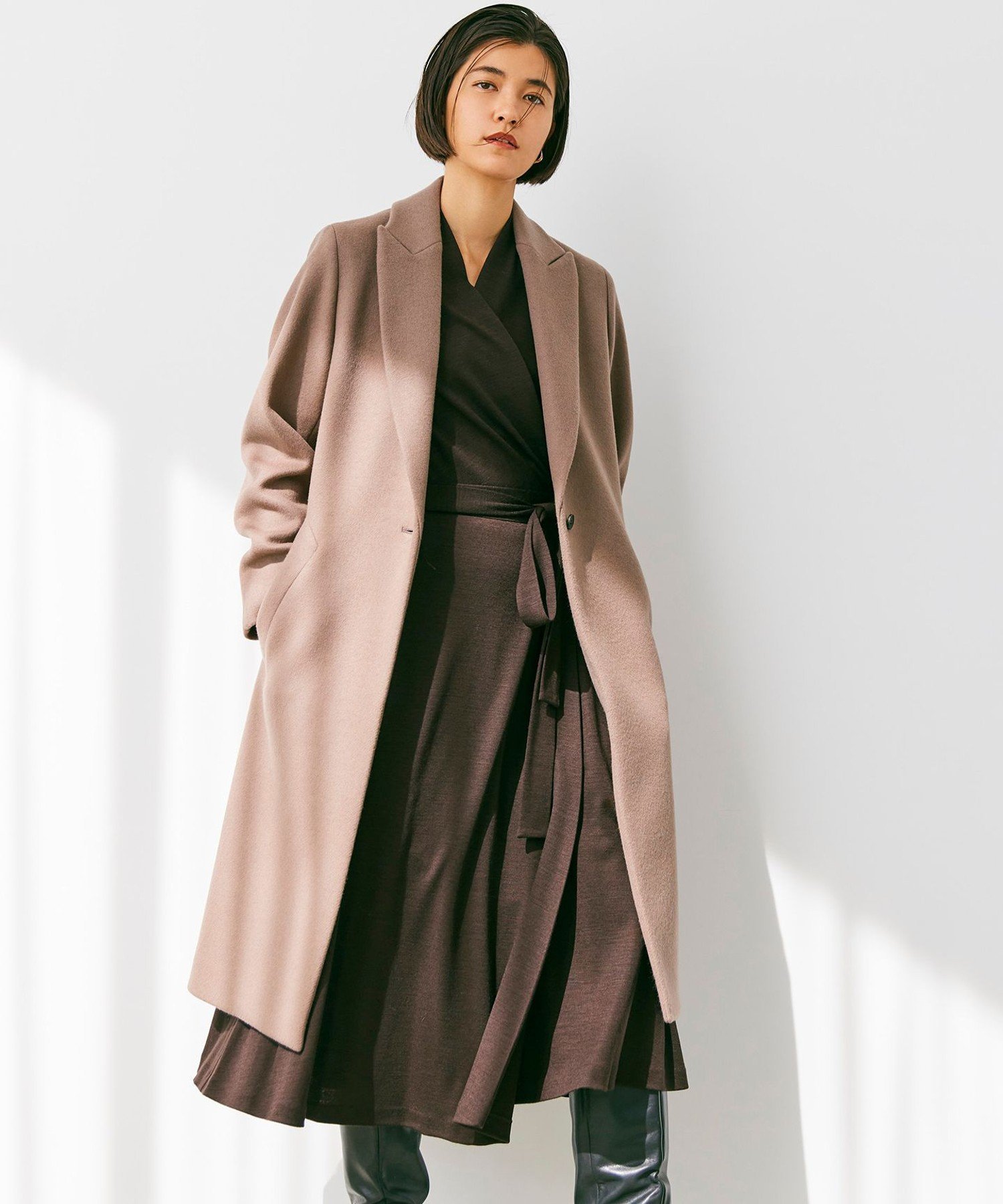 BEIGE,｜PASSY / チェスターコート | Rakuten Fashion(楽天