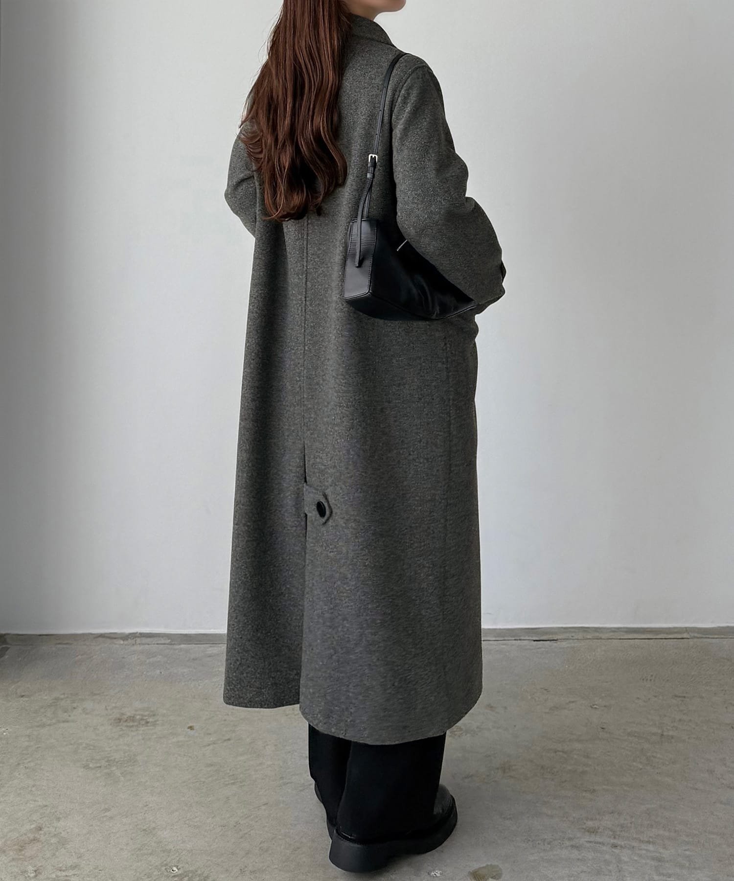 JUNOAH｜callautia ダブルボタンロングチェスターコート | Rakuten