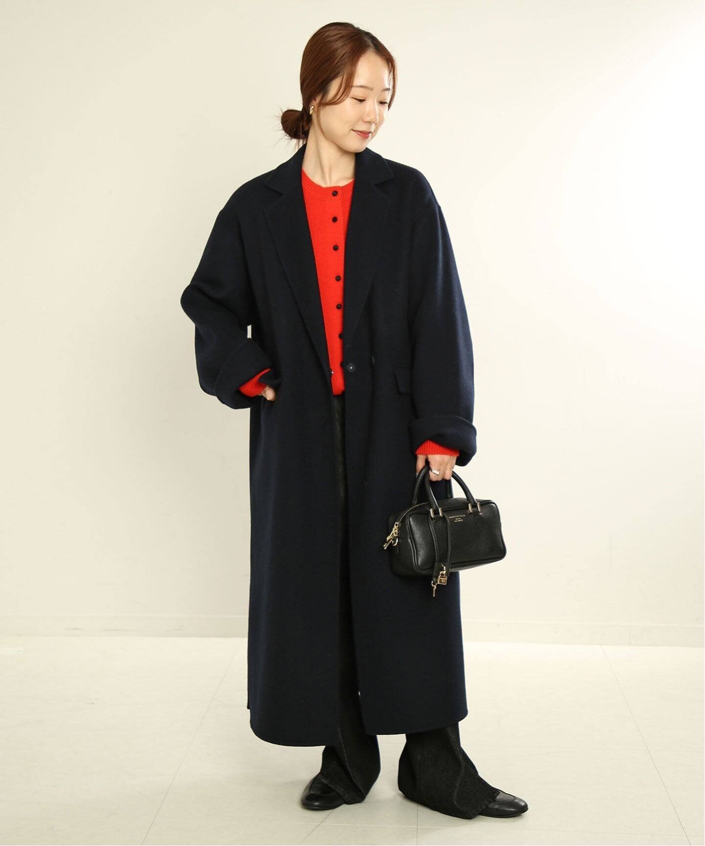 SLOBE IENA｜《WEB限定/追加2》souple woolダブルフェイスチェスター