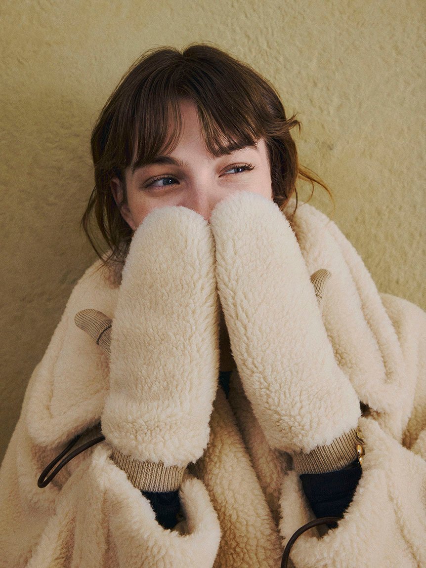 FRAY I.D｜ECOPELボアミドルコート | Rakuten Fashion(楽天