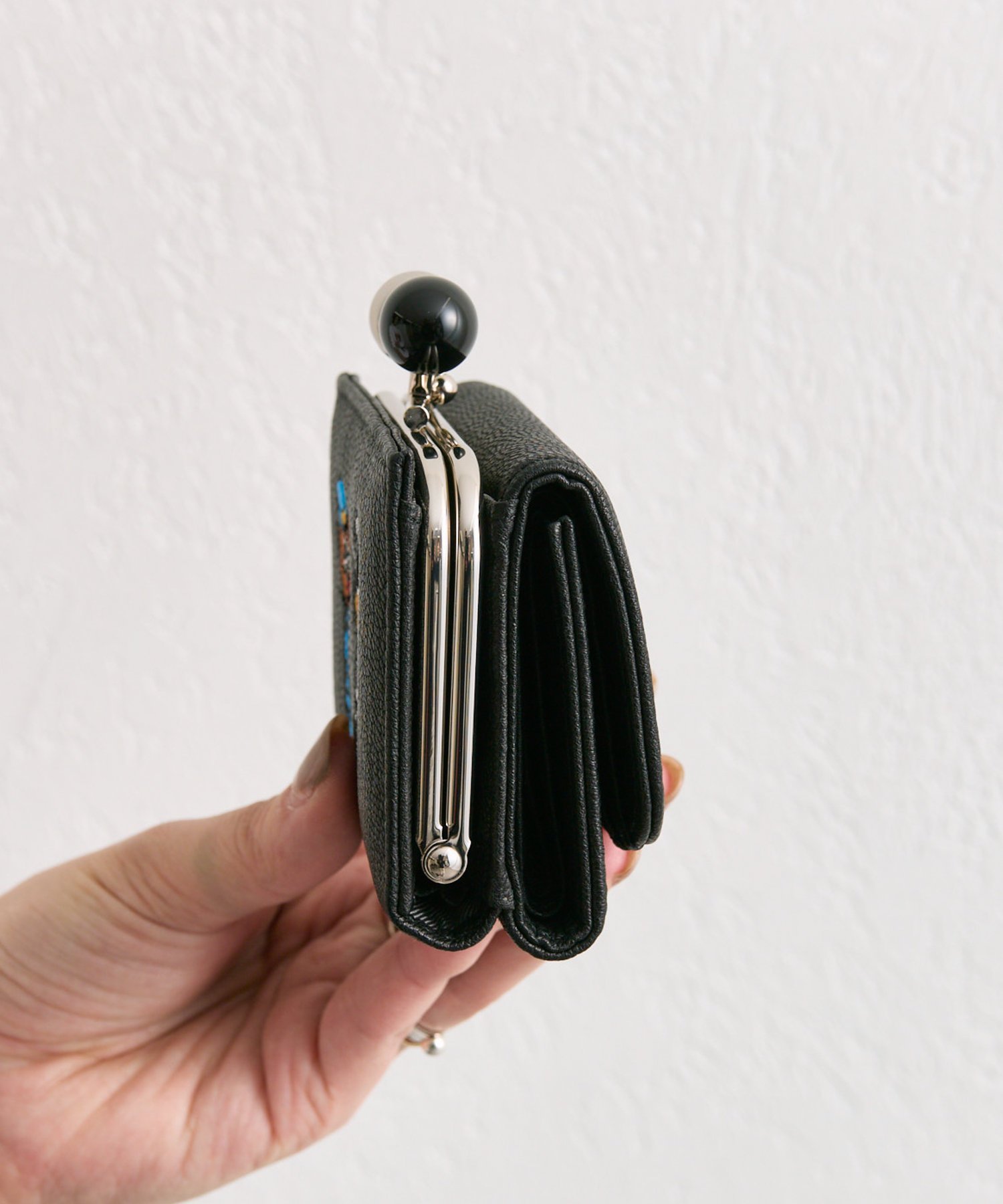 ear PAPILLONNER｜【PEZ(ペッツ) ×ear】本革/コラボ三つ折りがま口財布