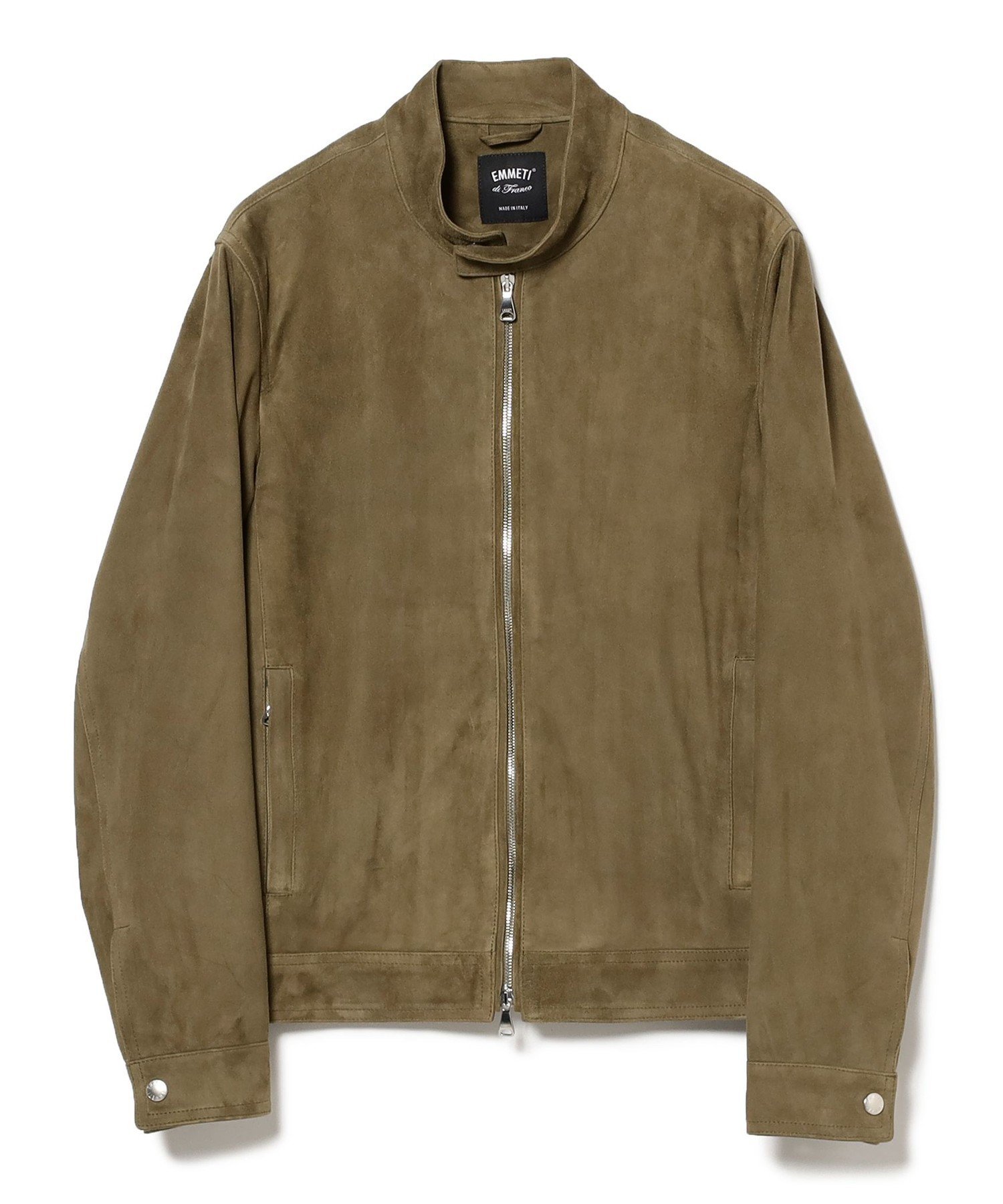EMMETI 別注〝JURI〟リッチスウェードライダースジャケット サイズ52