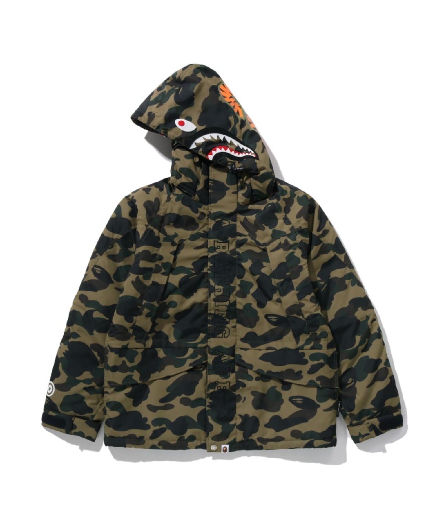 A BATHING APE｜1ST CAMO SHARK SNOWBOARD JACKET | Rakuten Fashion