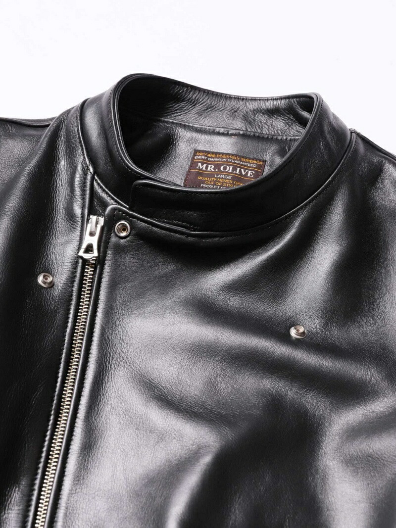 楽天市場】MR.OLIVE アンティーク カウレザー /セミダブル ライダース