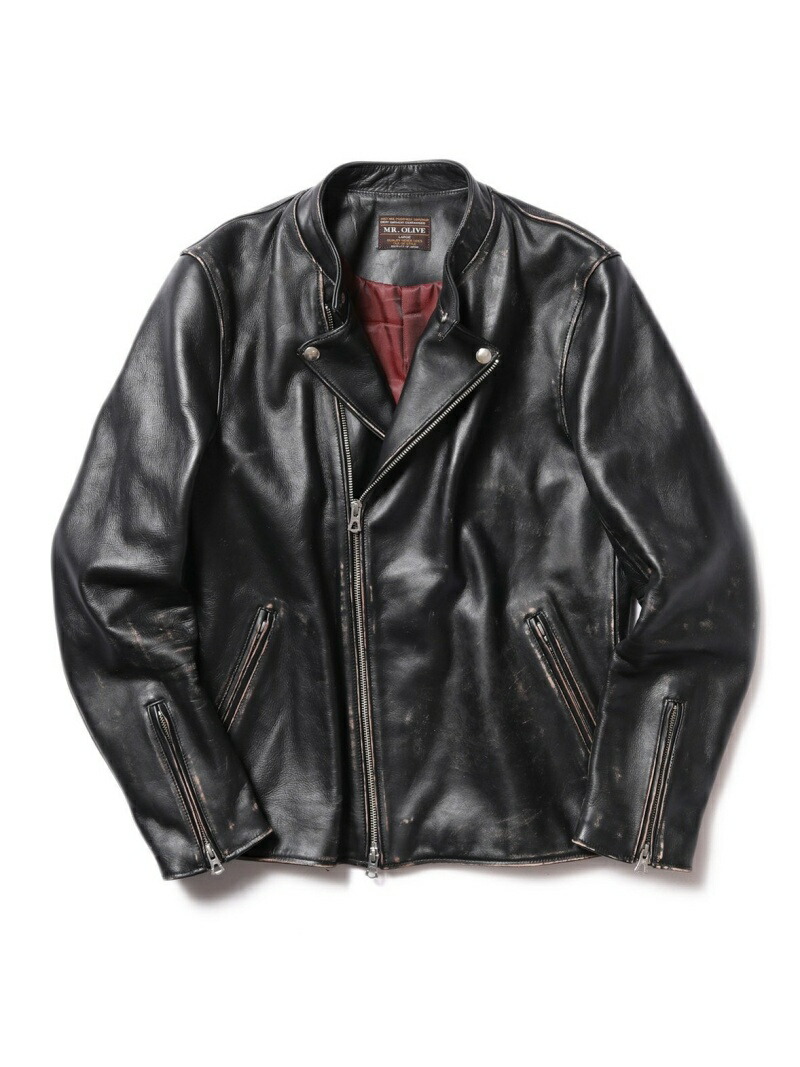 楽天市場】MR.OLIVE アンティーク カウレザー /ヴィンテージクラフト