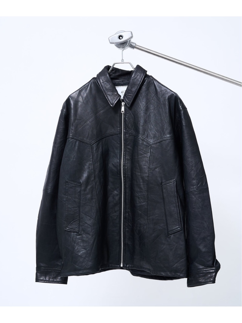 楽天市場】【SALE／30%OFF】417 EDIFICE UPCYCLE LETHER BLOUSON