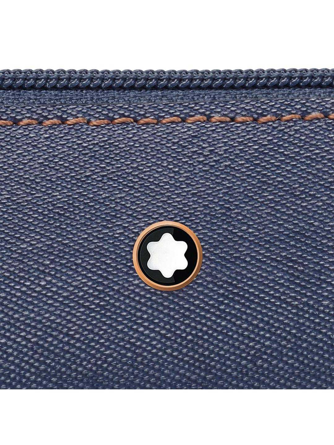 楽天市場】モンブラン Montblanc ペンケース デニム 2本用 インディゴ