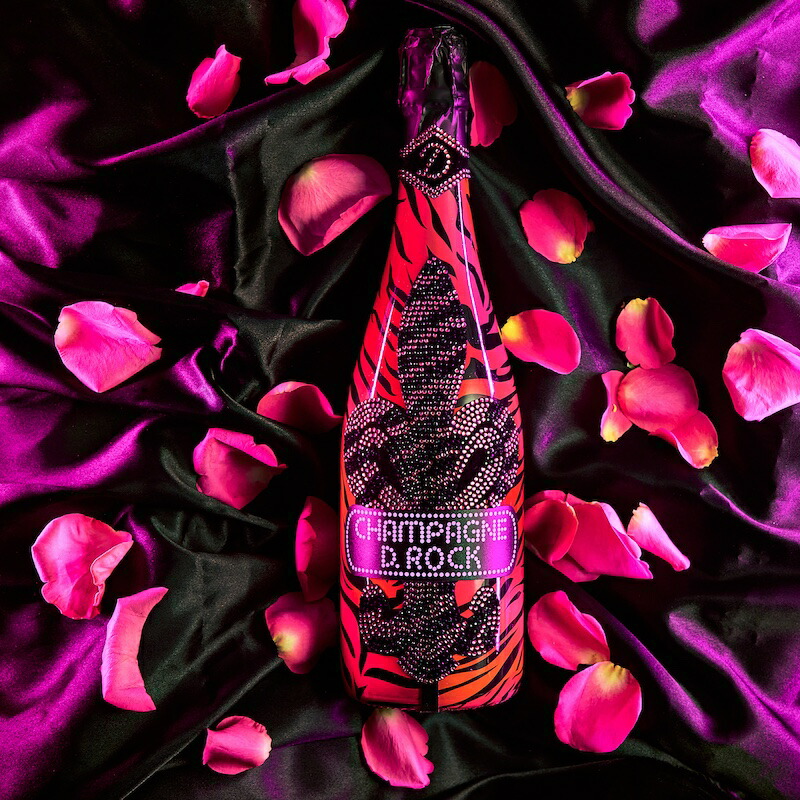 D ROCK ディーロック ロゼ ピンク ダイヤモンド ロック シャンパン