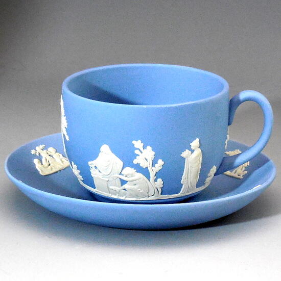 楽天市場】ウェッジウッド Wedgwood 英国製 ジャスパー ペールブルー