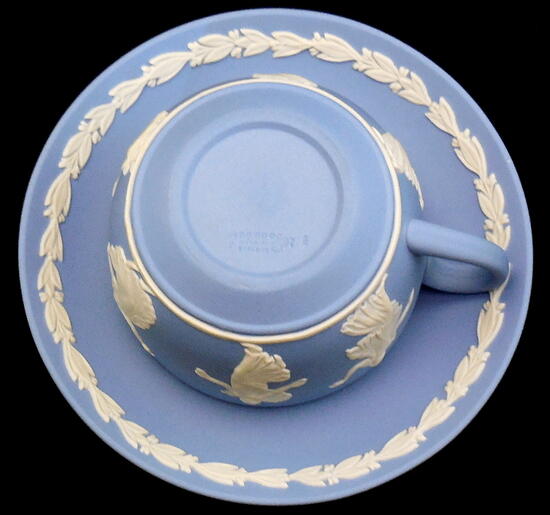 楽天市場】ウェッジウッド Wedgwood ジャスパー ペールブルー