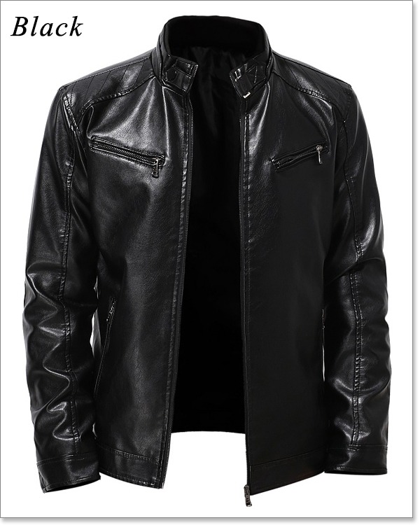楽天市場】ライダースジャケット メンズ レザージャケット PUレザー 革