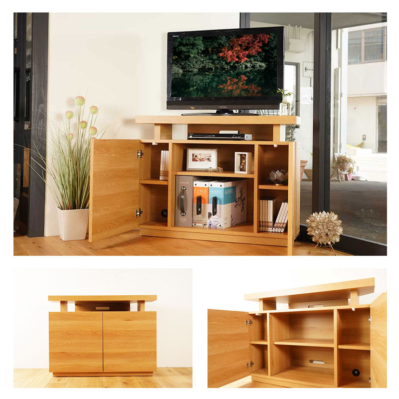 楽天市場】【マラソン期間P2倍】テレビ台 コーナータイプ 幅100cm 高さ