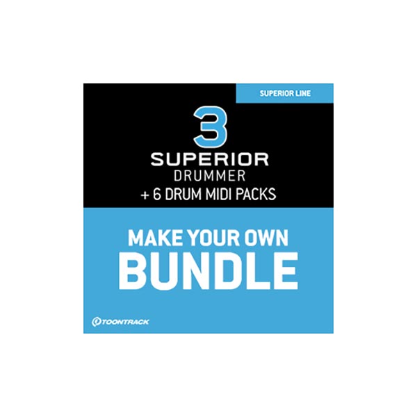楽天市場】TOONTRACK SUPERIOR DRUMMER 3 MIDI EDITION バンドルパック