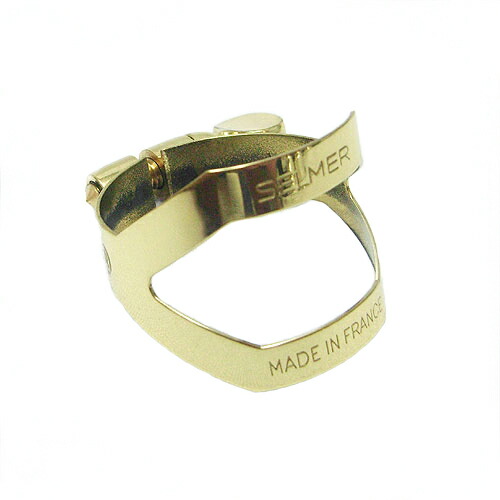 テナーサックス リンク用加工 リガチャー セルマー サテンシルバー