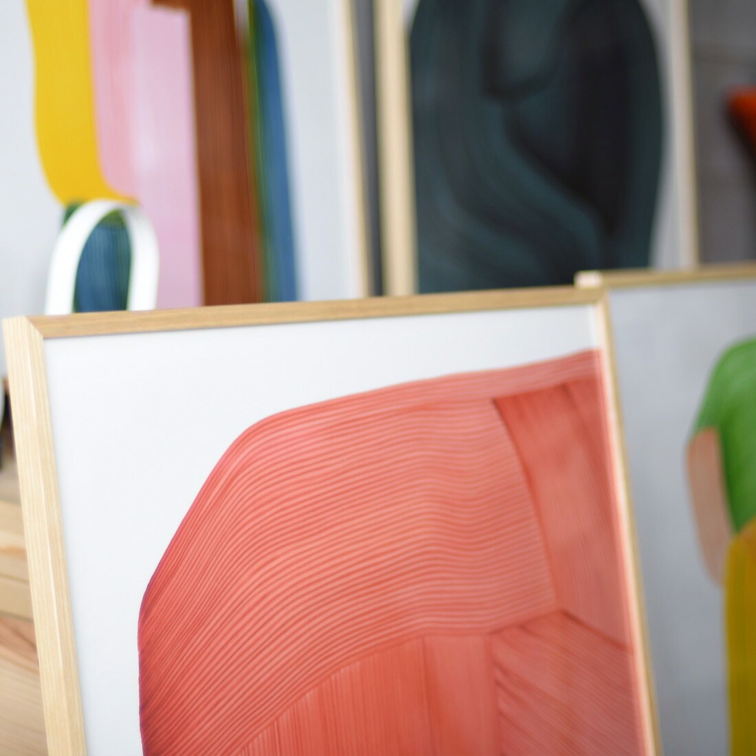 ロナンブルレック drawing no.1 木製フレーム込み ロナンブルレック