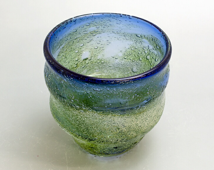 楽天市場】宙吹ガラス工房虹 稲嶺盛一郎（琉球ガラス）宙吹きグラス