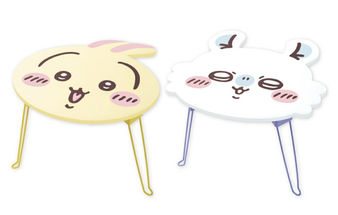 ちいかわ うさぎ モモンガ おかお折りたたみミニテーブル 2種5セット