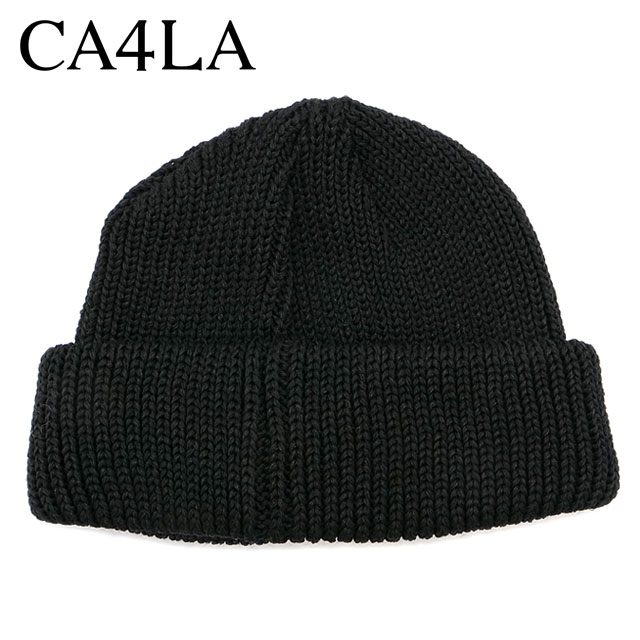 CA4LA カシラ ニット帽 ブラック 楽天市場】カシラ CA4LA ニット