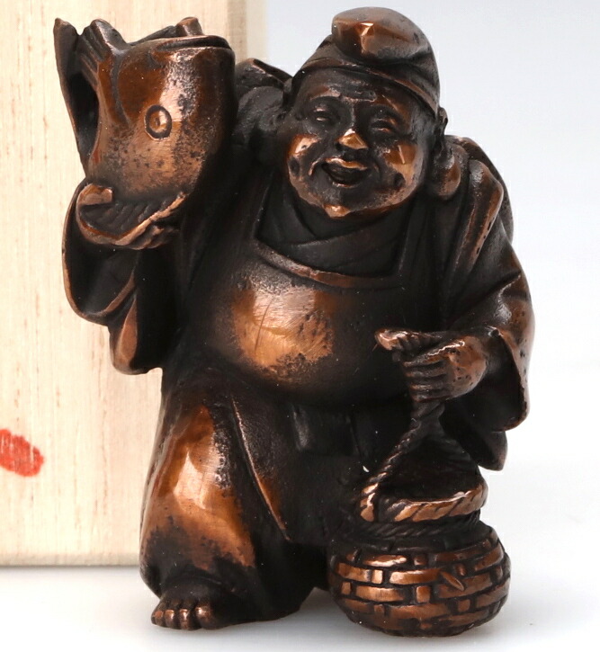 楽天市場】高岡銅器 七福神 恵比寿天 縁起物 縁起 贈り物 ギフト 置物