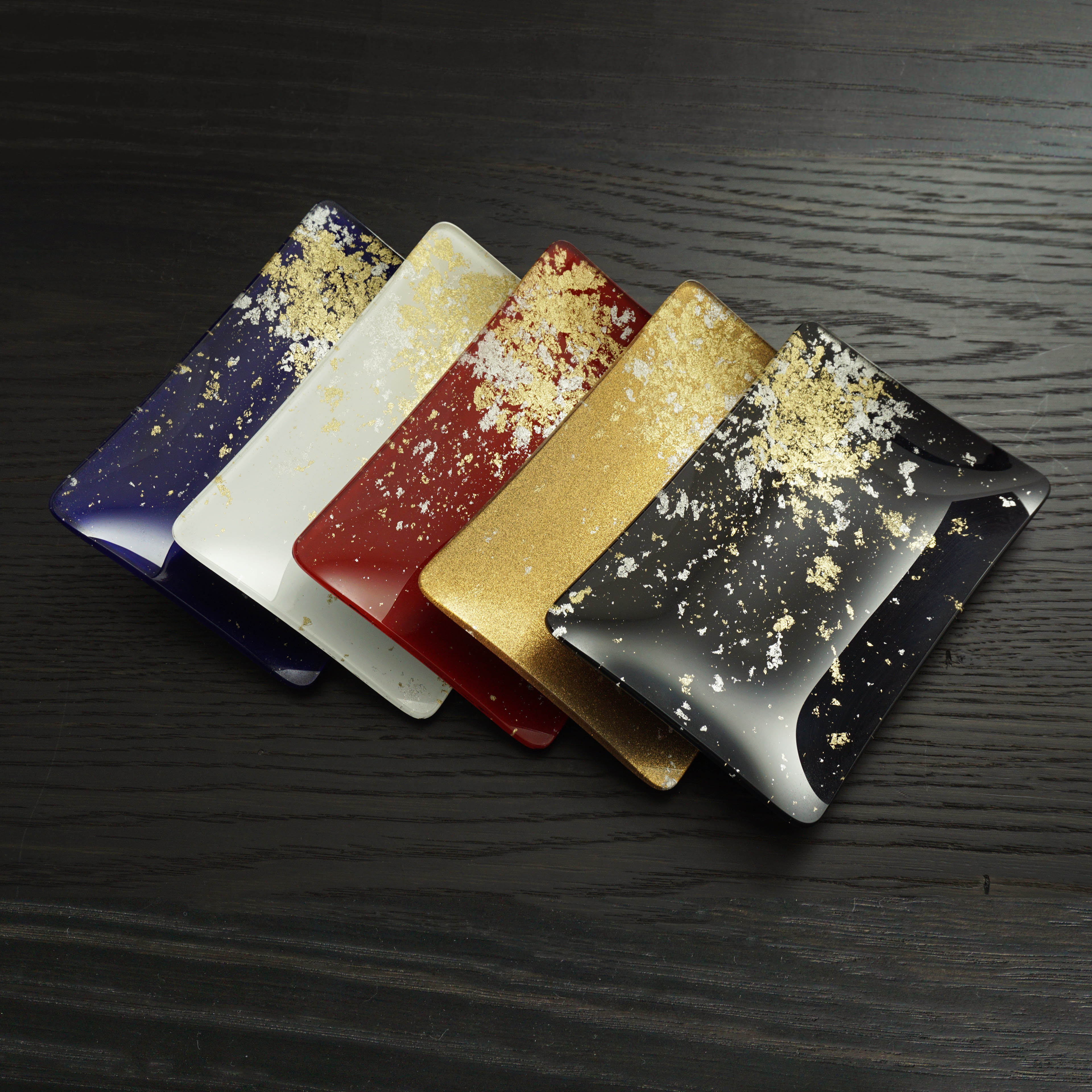 灰皿 木製漆器 金蒔絵 灰皿 木製漆器 金蒔絵