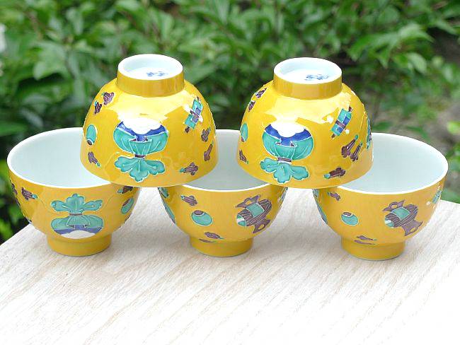 楽天市場】京焼 清水焼 黄交趾宝尽し煎茶器揃 昭阿弥 : 京焼清水焼専門