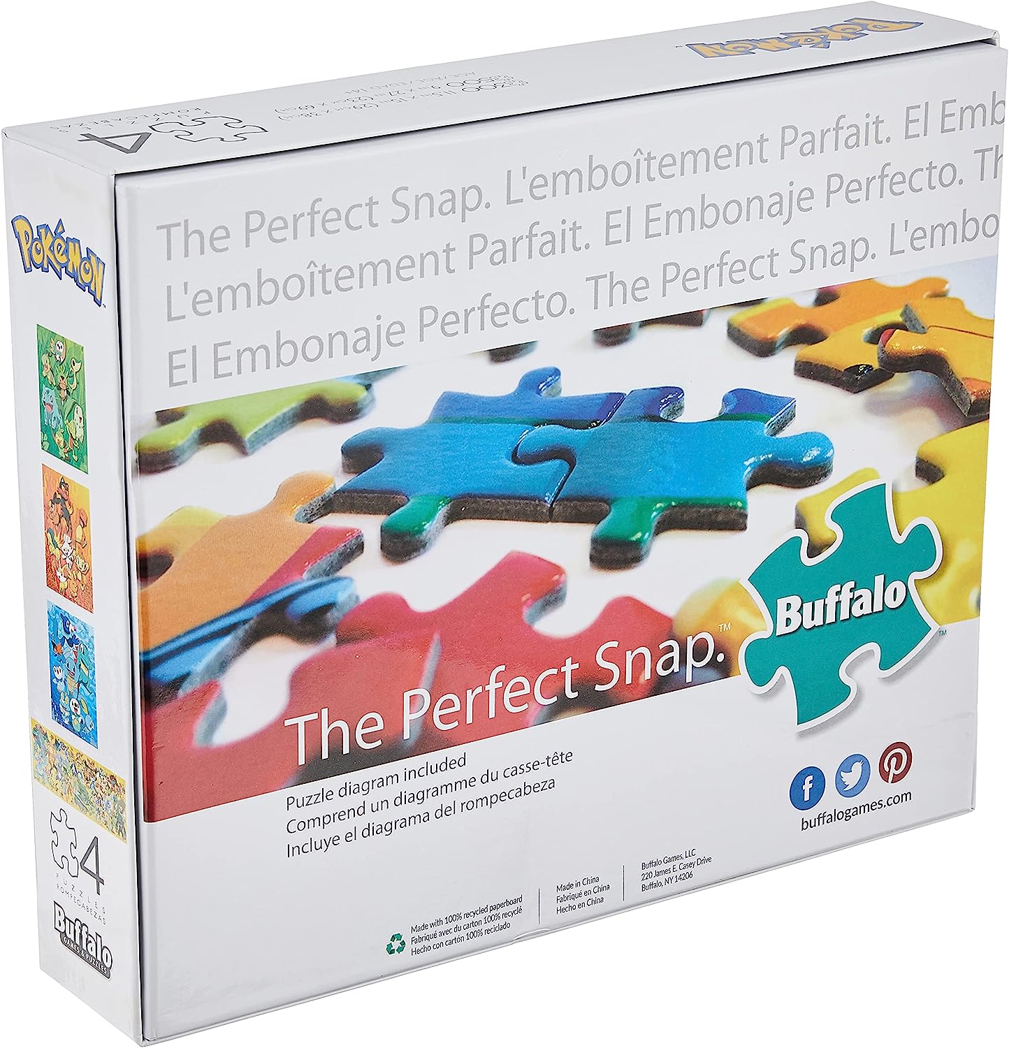 楽天市場】ジグソーパズル 海外製 300ピース ポケモン 4種パック