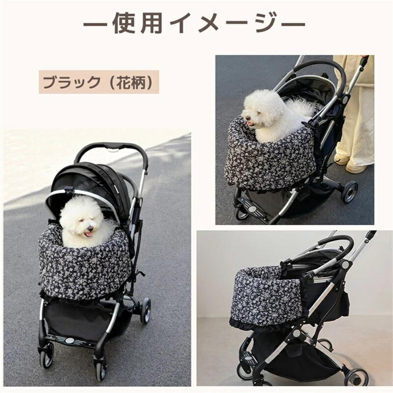 ペットカート用3点セット枕&あごのせクッション&カートクッション 【3点