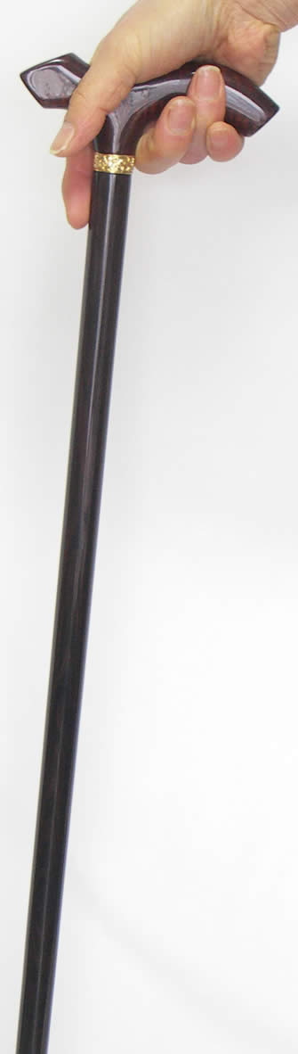 楽天市場】最高級素材スネークウッドをアニマル型にしたステッキです