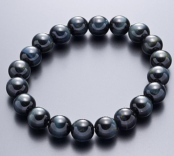 楽天市場】数珠ブレスレット 天然石 ブルータイガーアイ 10mm 手首