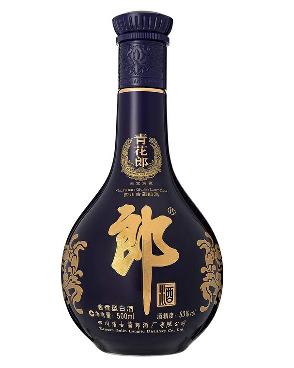 楽天市場】【送料無料】中国白酒【醤香型白酒】 青花郎酒（あおはな