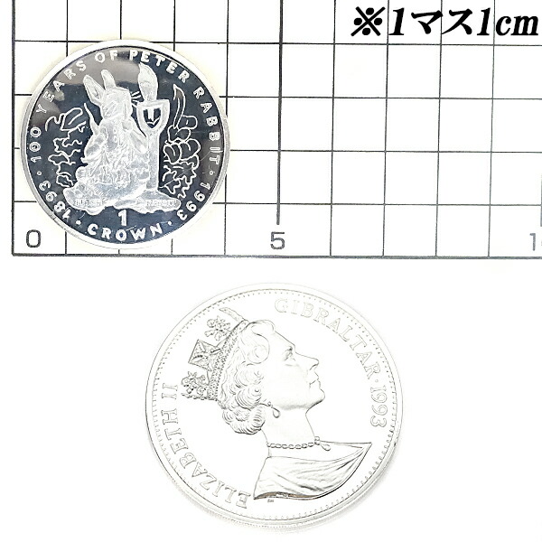 楽天市場】☆10/10 ピーターラビット 生誕100周年記念銀貨 コイン