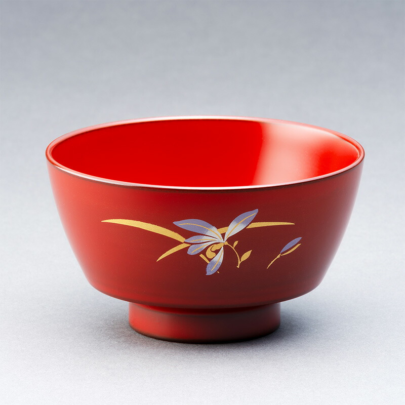 楽天市場】【越前漆器】福蘭椀 古代朱 1客売【名入れ可能】/ごはん