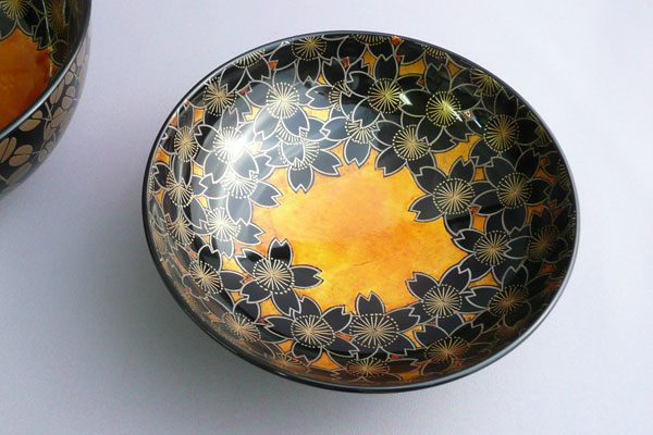 楽天市場】日本の漆器 最高級 春秋蒔絵付椀 （内金箔） 1組 : 漆器のし